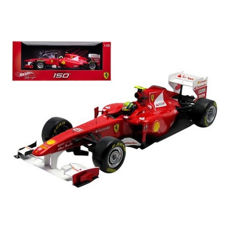 Hot Wheels Ferrari 150 Italia F2011 Felipe Massa 1-18 Diecast Car Model W1074